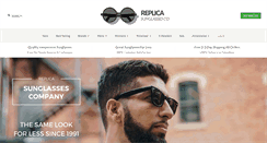 Desktop Screenshot of discountreplicasunglasses.com
