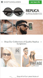 Mobile Screenshot of discountreplicasunglasses.com